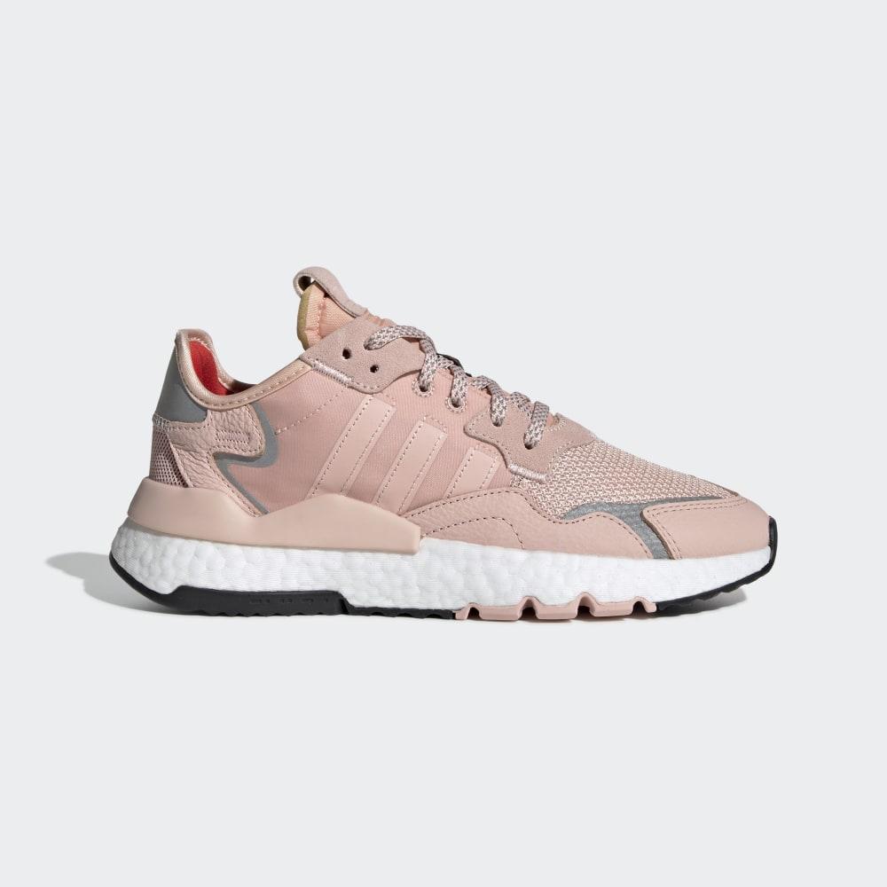 Adidas Women's Nite Jogger Originals Shoes Pink/Pink Ireland EE5915